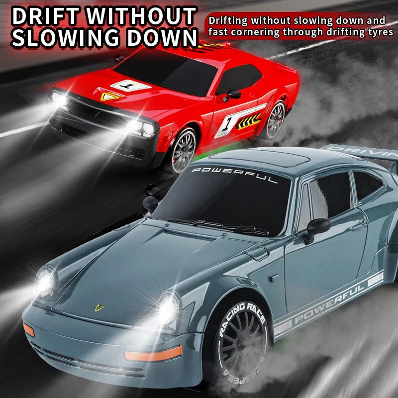 RC Drift Car 1/20 Kf27 Racing Competitive Vehicle 2.4G 4WD Drive Cars with Light 2.4G Remote Control Drifting Toy for Boys Gifts
