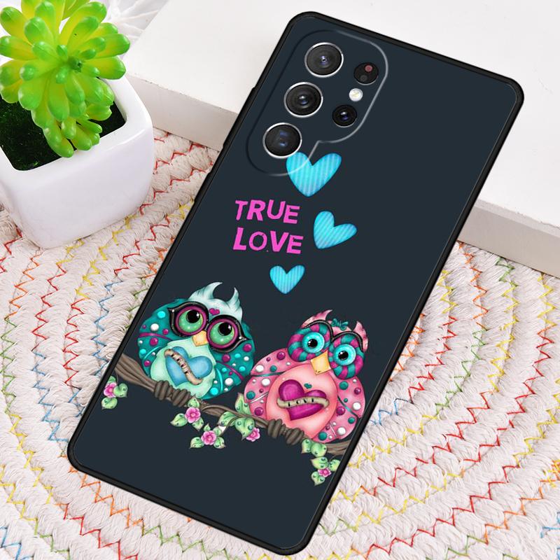 Harris Cute Owl Silicone Phone Case For Samsung Galaxy Note 10 Pro S26 S25 S24 S23 S22 S21 Plus S25Ultra Capa Cover