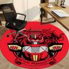 1PC Power Ranger Office Round Rug, Non-slip, Soft and Durable Office Rug for Interior Decoration, Perfect for Office, Beautiful Decoration
