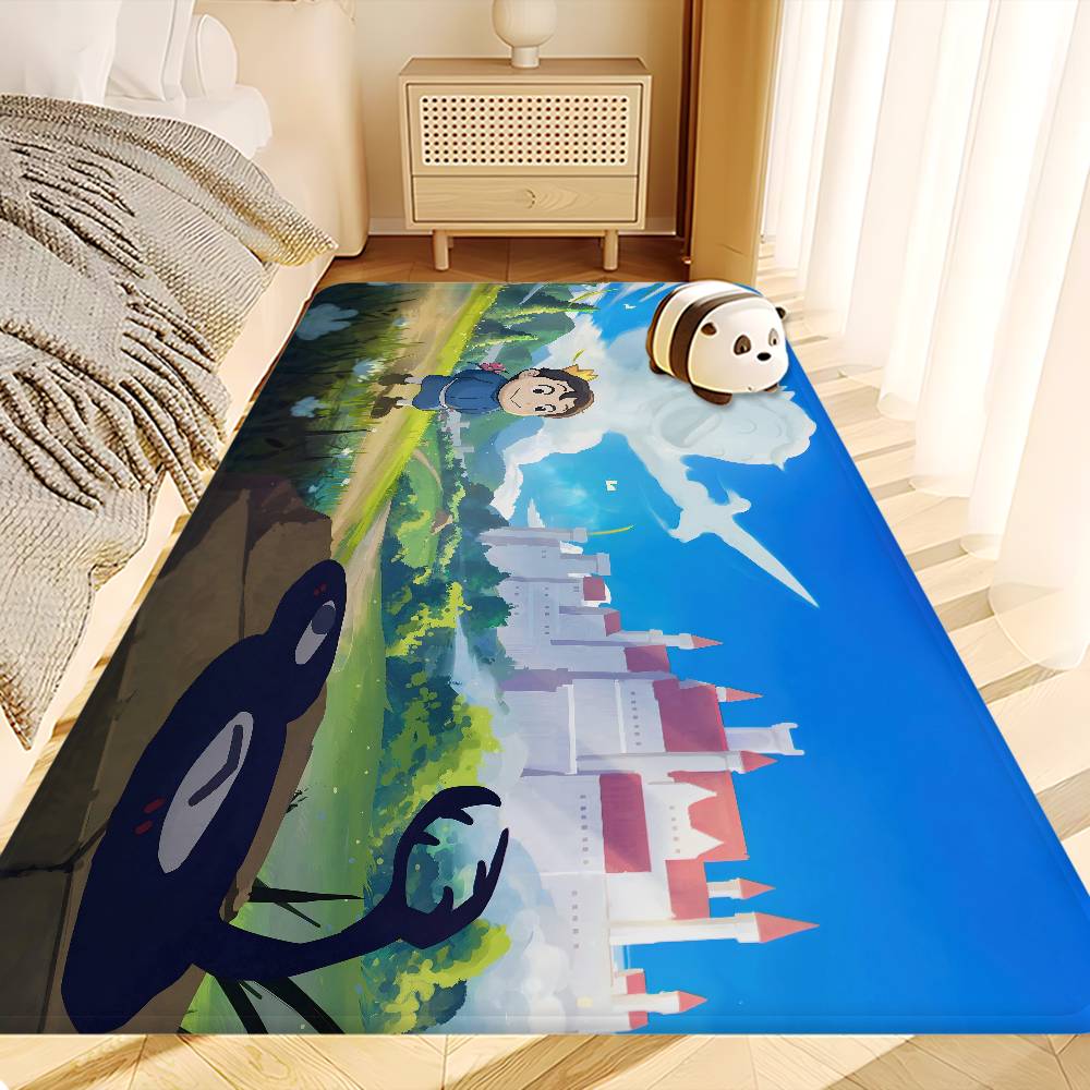 Anime R-Ranking of Kings Hallway Carpet INS Style Soft Bedroom Floor House Laundry Room Mat Anti-skid Bedside Area Rugs