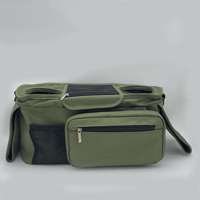 Universal Stroller Storage Bag with Hanging Basket