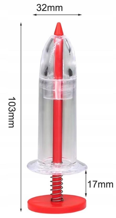 Precise hand-held precision seeder for small, fine seeds of vegetables and herbs