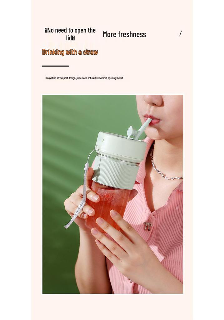 Portable USB Rechargeable Multifunctional Juicer Cup