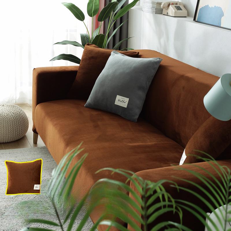 Elastic All-Inclusive Sofa Cover Cover Thickened Winter General Imperial Concubine Type Combination ART-Sofa Cover Towel Pad