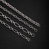 European and American Fashion Mixed Bracelet Neutral High-end Stainless Steel Chain Hip-hop Trend Versatile Personalized Jewelry