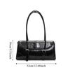 Messenger Bag PU Underarm Bag Square Retro Handbag Versatile Retro PU Shoulder Bag  Lady Gift