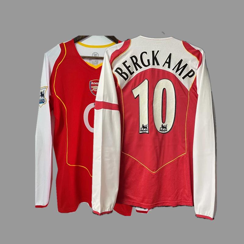 Vintage Futbol Forması Uzun Kollu Klasik Milli Takım Gömleği Beckham Zidane C Ronaldo Retro Futbol Üstü