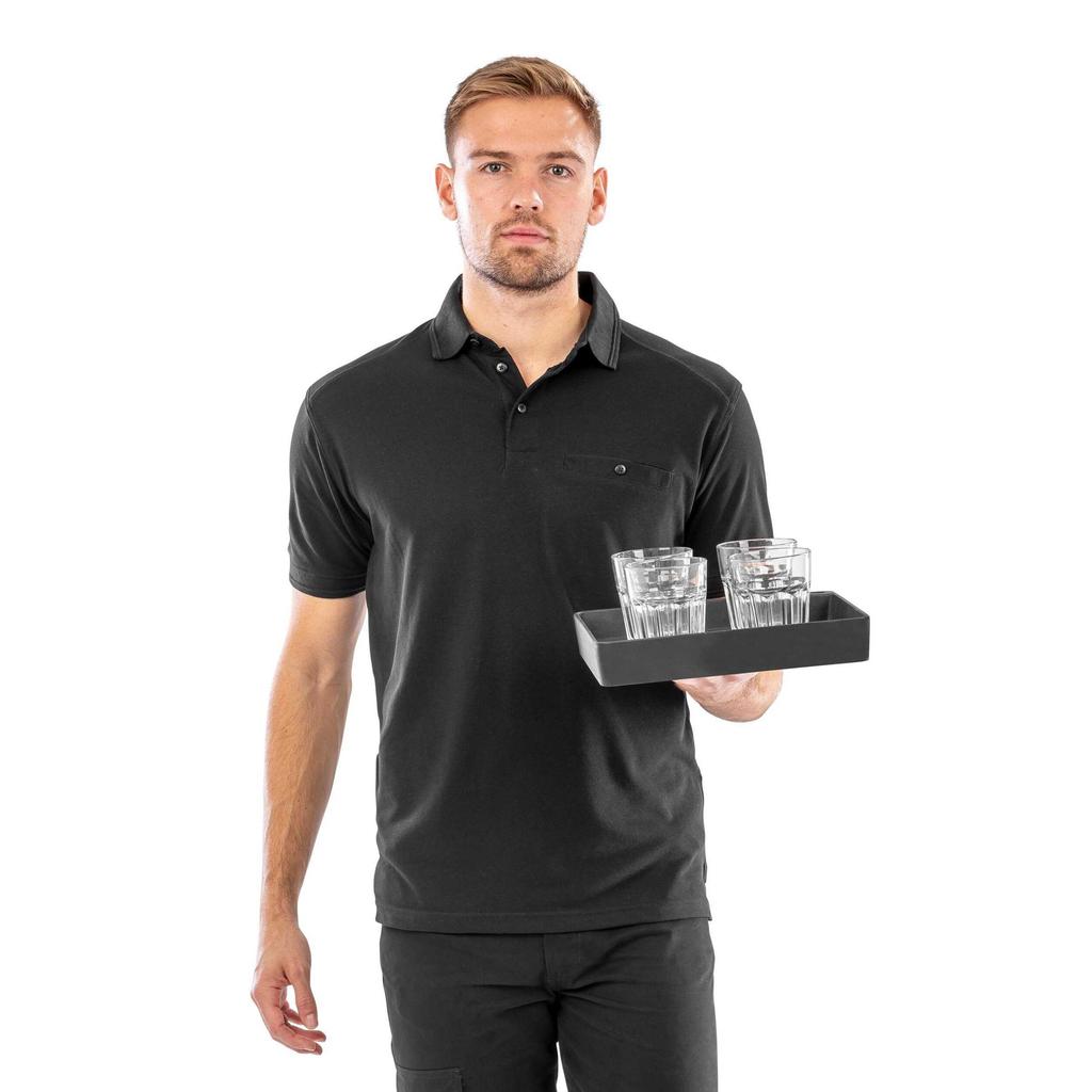 WORK-GUARD by Result Mens Apex Polo Shirt