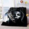 Couverture Affiche de Film d'Horreur Halloween Parfaite Toutes Saisons Douce Confortable Canapé Bureau Sieste Voyage Cadeau Festif