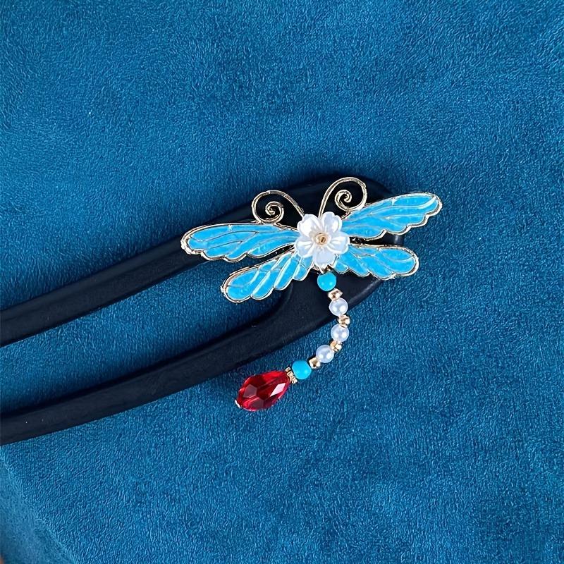 New Chinese style U-shaped disc-shaped hairpin with exquisite styling, women's styling, fixed headband, hairpin