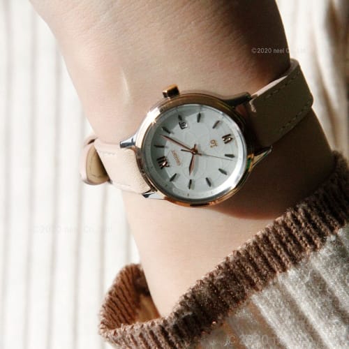 Orient iO Solar Watch, Made in Japan, with Manufacturer's Warranty, Women's, RN-WG0416S, White