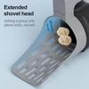 Grey Cat Litter Shovel Detachable Cat Litter Box Scooper Multifunctional Cat Poop Remover  for Home