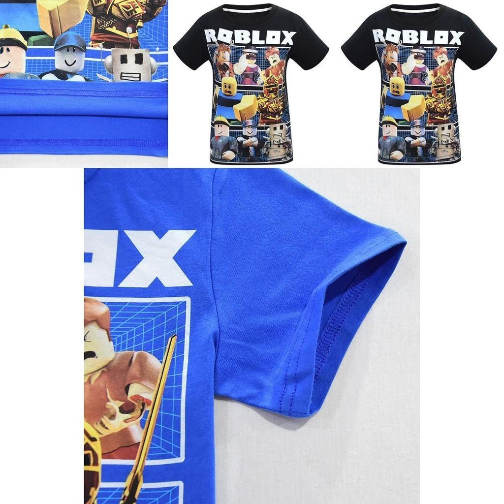 Lebhaftes Roblox Charakter Spiel T-Shirt für Kinder mit bequemer Baumwolle