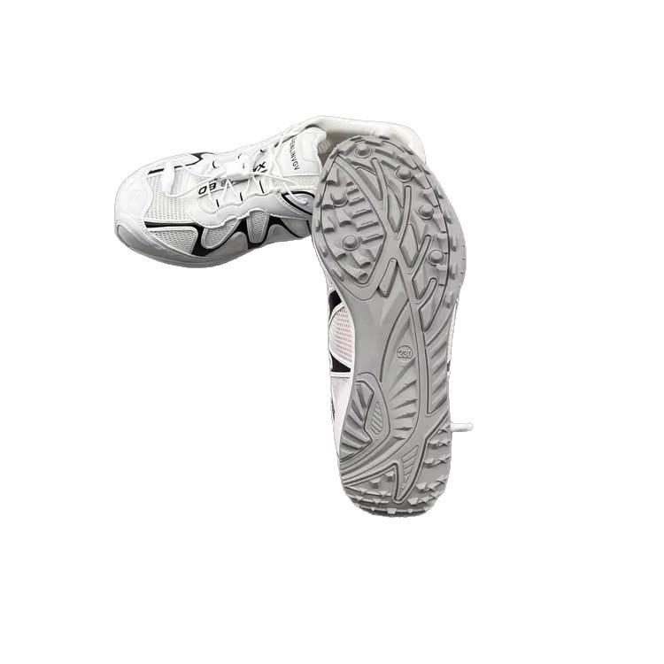 Soft leather single mesh hollow breathable non-slip sole running shoes women's new soft-sided sports and leisure shoes in summer 2025