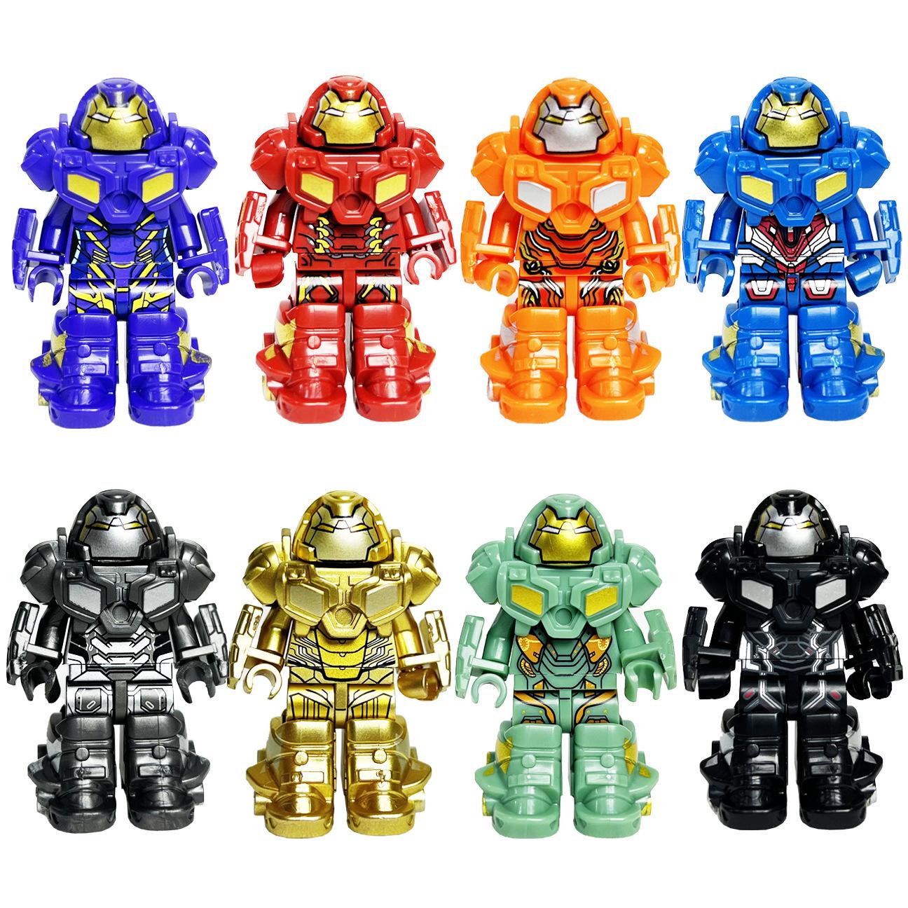 

Супергерой Стальной Паук Кукла Строительный Блок Головоломка Игрушка