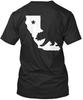 California Style T Shirt Made In the USA Size S To 5XL