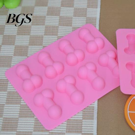 Chocolate Mold Cake 8 Grids Handmade Silicone Cupcake Home Baking Tool for Kitchen