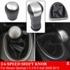 Manual 5 6 Speed Gear Shift Knob Lever HandBall Gaitor Boor Cover Case For NISSAN QASHQAI I J10 X-trail 2006-2013 QASHQAI II