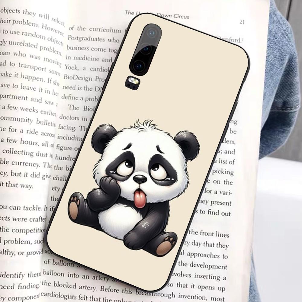 Cartoon Lovely Panda Phone Case For Huawei Honor 10 Lite 9 20 7A 9X 30 50 60 70 Pro Plus Soft Silicone Cover