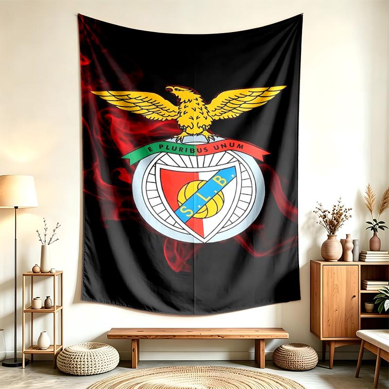 Sport Lisboa e Benfica (1) Arazzo Adatto Per Decorare Case Dormitori E Camere Da Letto Morbido Al Tatto E Un Regalo Perfetto Per Amici E Familiari