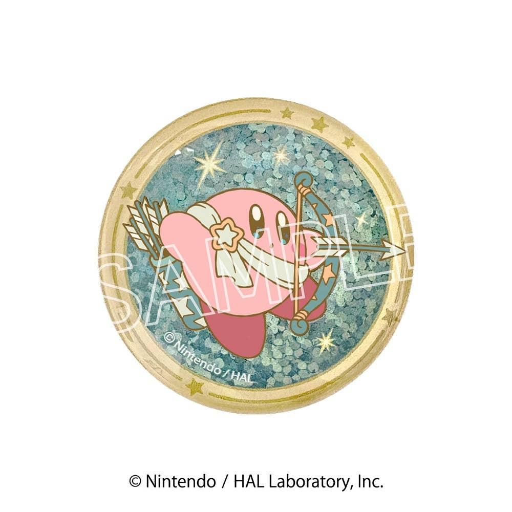 

KIrby KIrby Of The Stars KIrby Horoscope CollectIon Sparkly Glass Magnet I sagIttarIus
