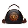 Exquisite Hand-Tooled PU Bag with Deer Design – Vintage-Inspired Crossbody and Top-Handle Bag for Women