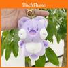 Cute Plush Cat Doll Keychain Adorable Animal Plush Toy For Bags And Keys In Soft Colors