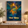 Charizard Custom Name Diamond Painting Personalized 5D Full Drill DIY Diamond Art Home Decor