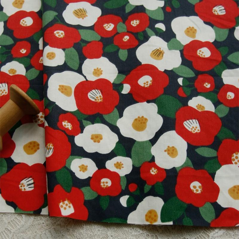 

Fruit Twill Cotton Cloth Flowers Print Sewing Fabric Making Dress Children s Clothing Bag Material Handmade DIY Cloth Supplies 160x100cm