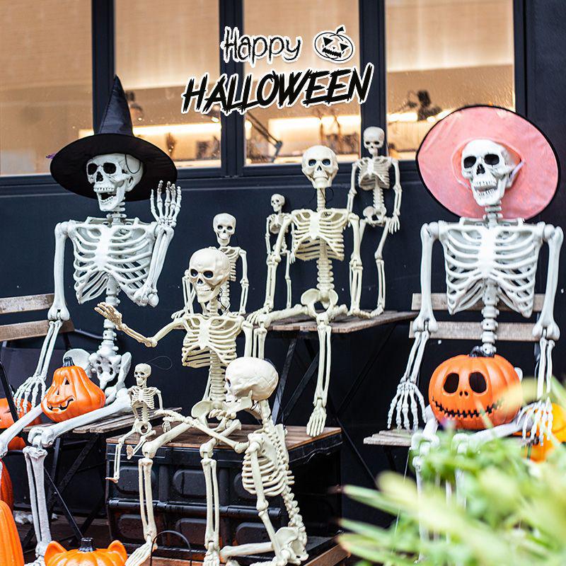 Halloween Human Skeleton Decoration for Party and Scene Layout