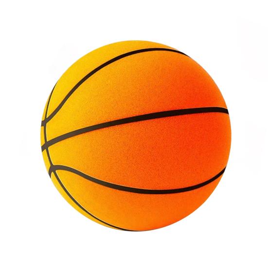 Leiser Indoor-Basketball Stummer Schaumstoff-Trainingsball Rutschfest Rebound-Kontrolle Basketball für Heimtraining