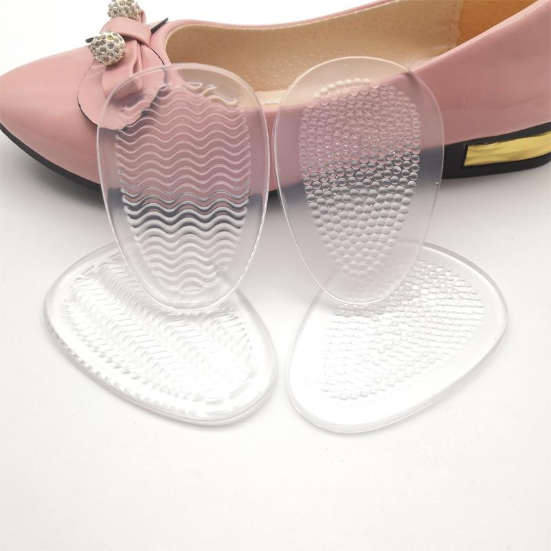 Wavy Silicone Heel Massage Insole Pad