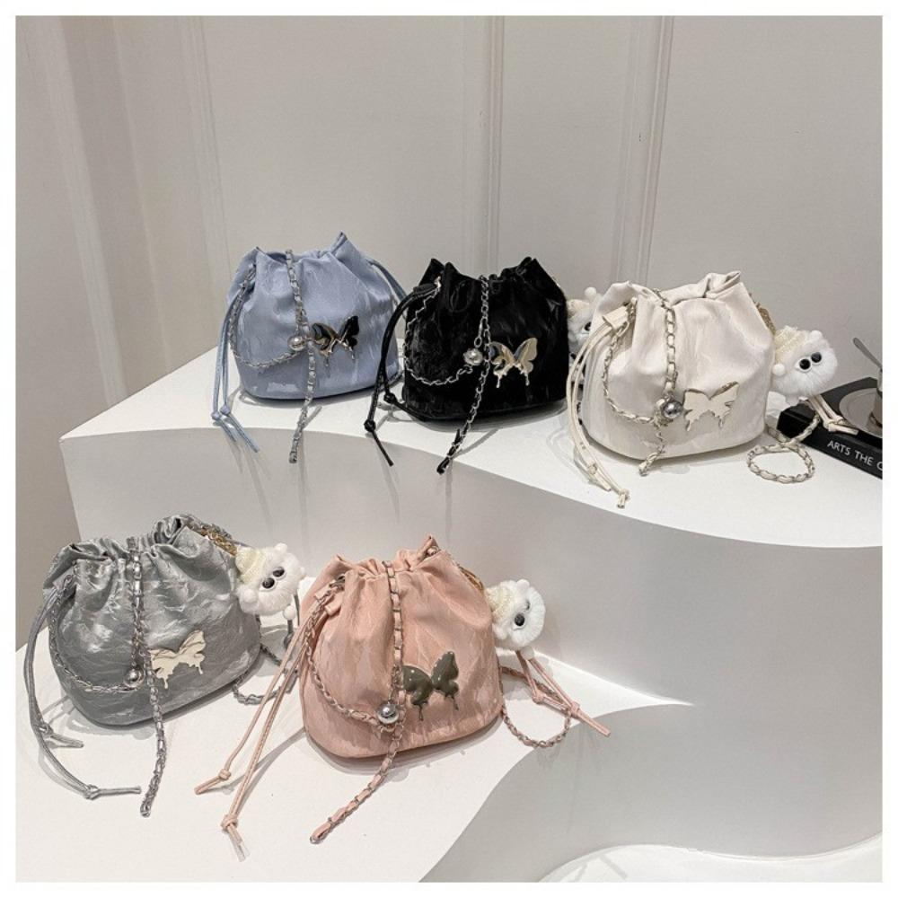 Summer small bag women's bucket bag design sense niche design chain messenger bag fashion explosion small mobile phone bag