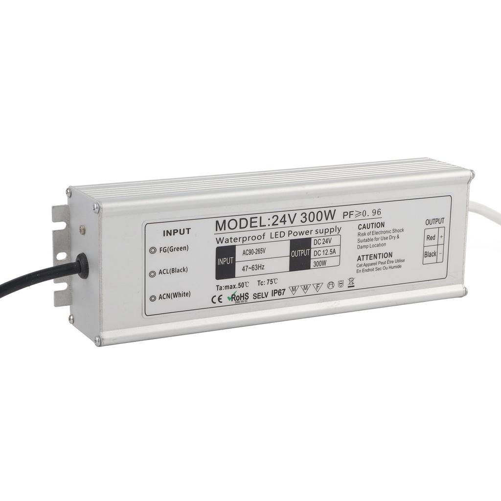 LED-Treiber Wasserdicht IP67 Konstantspannungs-Netzteil Transformator Adapter 300W