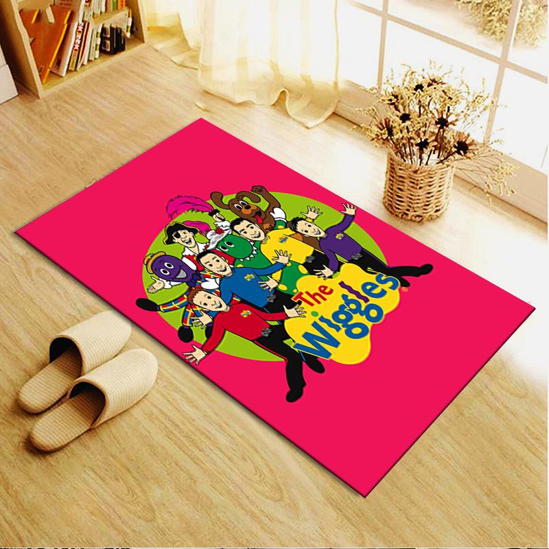 2025 Nuovo Tappeto The Wiggles per Soggiorno Camera da Letto Casa Decorazione Divano, Tappetino Antiscivolo per Giochi Bambini217