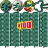 Reusable Plastic Plant Support Clips Seedling Stem Support Plant Clips Greenhouse Rattan Vines Vegetables Tomato Clamping Tool