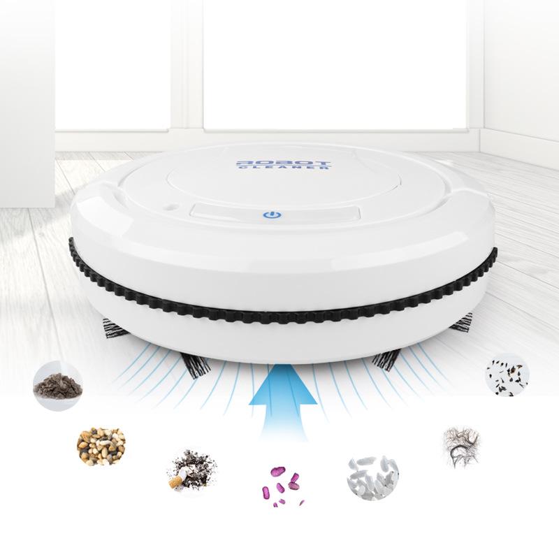Smart Dual-Use Vacuum: Wet/Dry Mopping Robot - 3-in-1 Sweeping, Suctioning & Mopping Machine