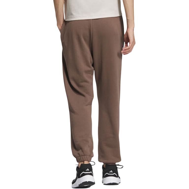Adidas Sports Lifestyle Series Simple Comfortable Versatile Casual Pants Unisex Pants Rock-Layer-Deep-Earth-Brown JM9113