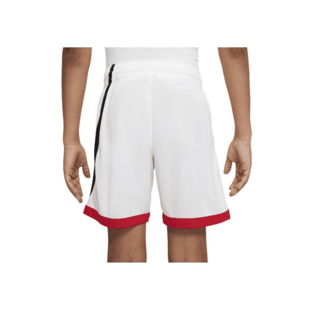 Nike Dri-FIT Logo Patchwork Mid-Rise Summer Loose Basketball Shorts Kids shorts DM8186-101