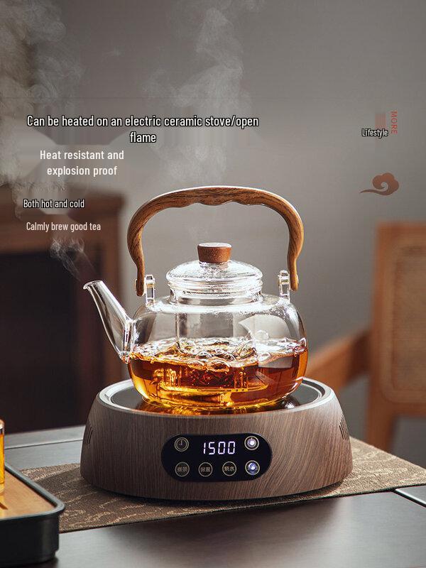 ZISIZ 2025 Household Glass Teapot