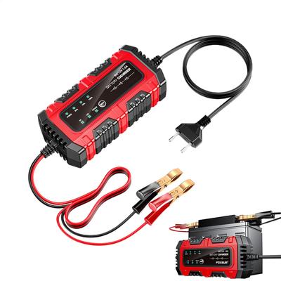 Battery Maintainer Trickle Charger 1.5A 6V/12V Automobile Trickle Battery Charger Automatic Tender Maintainer For Car Truck