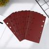 10Pcs 8-Hole Rectangular Premium Flocked Sandpaper Sheets Self-Adhesive 185X93Mm - Assorted Grits For Air Grinders