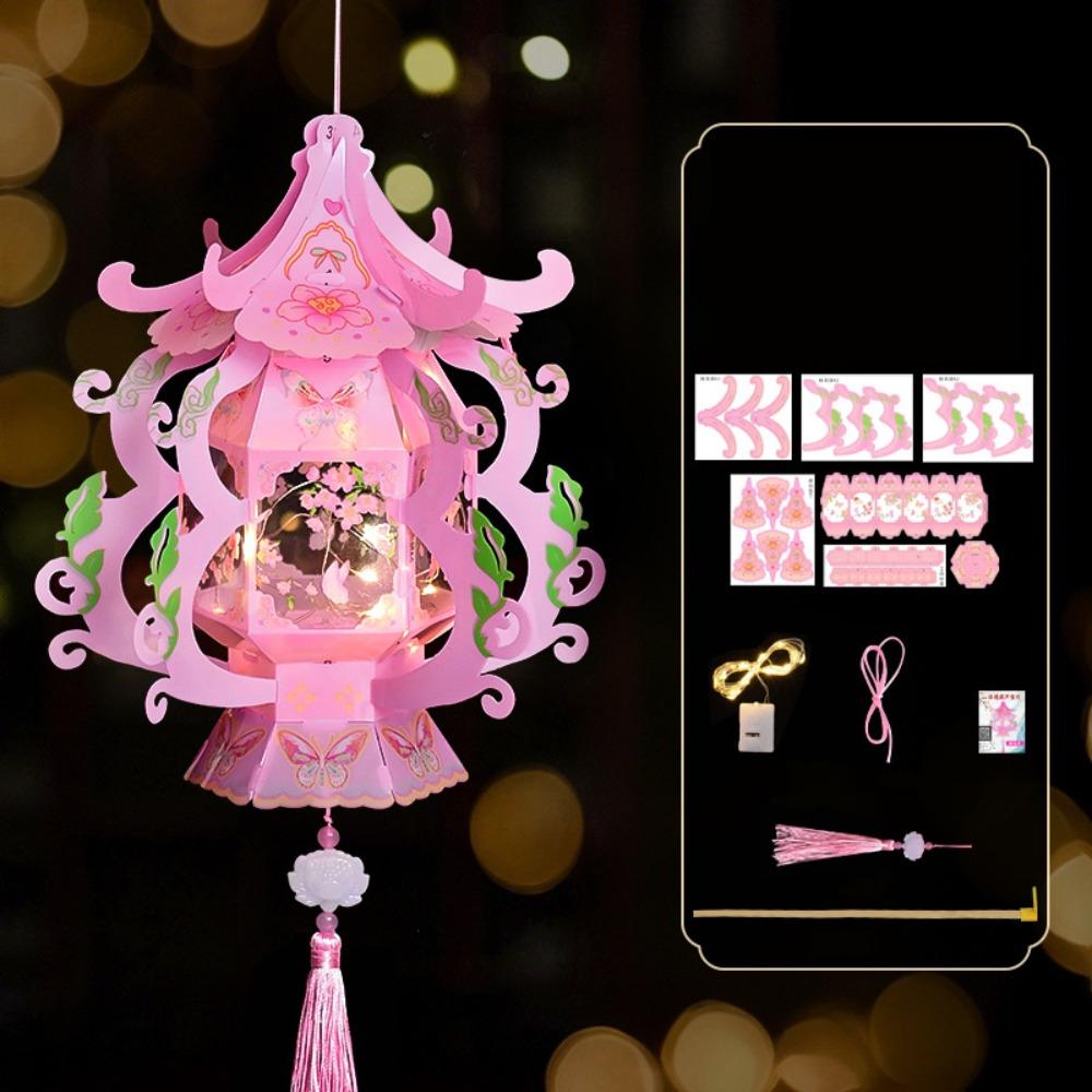 Traditional Chinese Style Mid-Autumn Festival Lantern LED Lantern Toys  Holiday Decorations