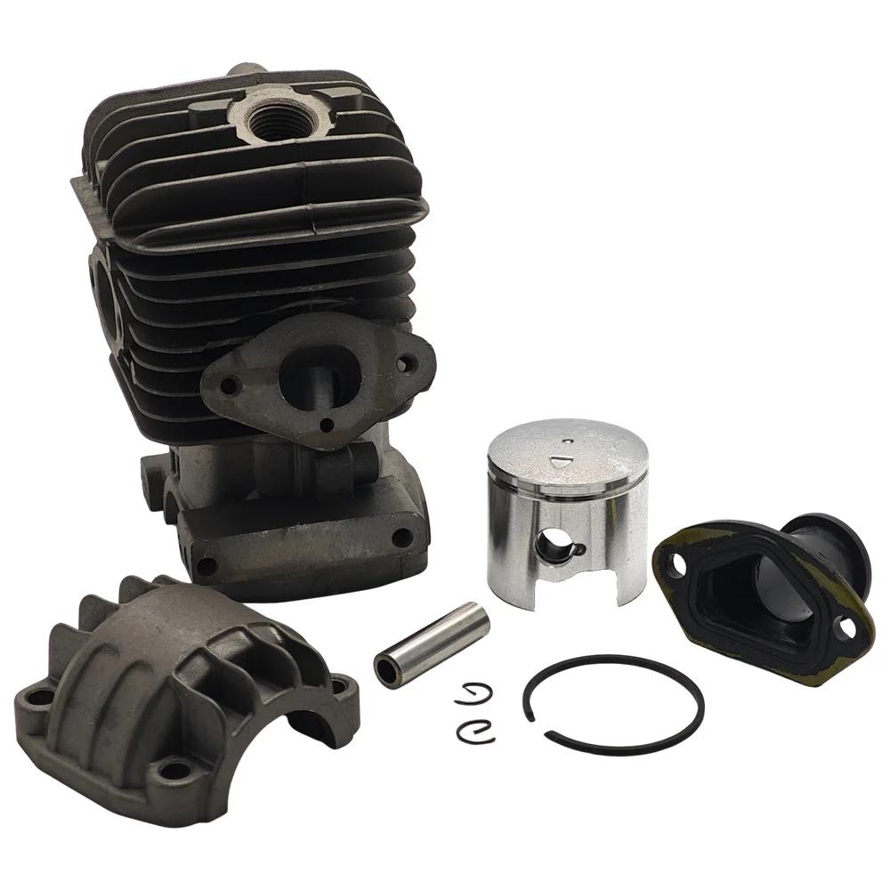 Replacement 34mm Cylinder Piston Kit for Zenoah 2500 25CC G2500 A305 Chainsaw Accessories