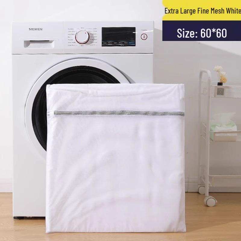 Eco-Friendly Fine Mesh Laundry Bag for Lingerie – Fluorescent-Free, Thickened Protective Bag for Machine Wash