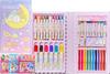 Sumikko Gurashi Stationery Set 42 Types Drawing Set Drawing Set Stationery 1 Sticker Girl Drawing Set Drawing Bag Colored Pencils Crayons Stationery
