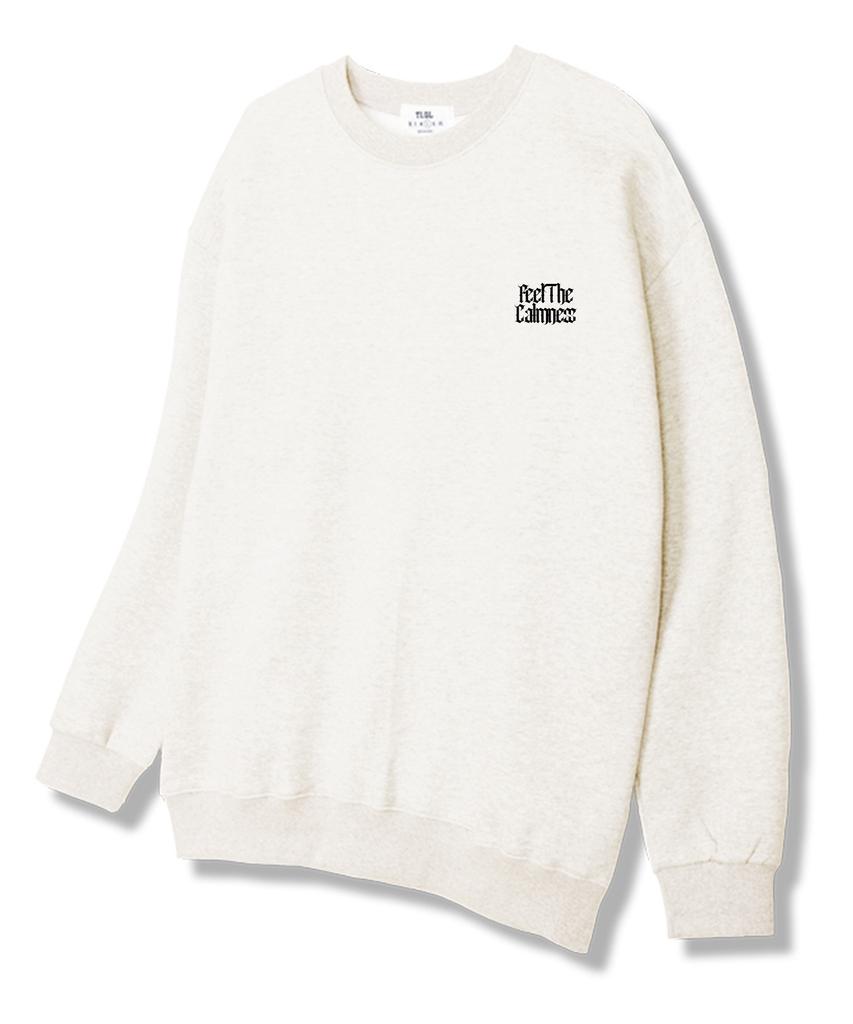 TI.GLAKE Deftover Sweatshirt Oatmeal [Fleece Lining]