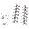 6L6R Configuration Guitar Tuning Pegs Smooth Tuning Machine Heads  For Guitar Repair
