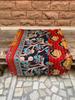 Hand-Stitched Floral Kantha Quilt: Reversible Indian Cotton Throw
