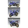 WELLY 1/10 YAMAHA YZF-R1 Alloy Racing Motorcycle Model Diecasts Metal Sports Motorcycle Model High Simulation Childrens Toy Gift